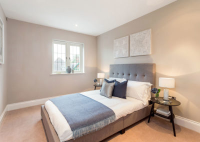 Beau Property bedroom home staging and interior design