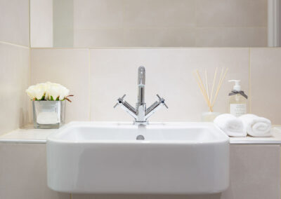 Beau Property washroom home staging and interior design