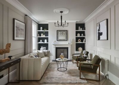 Professionally staged home by Beau Property Home Staging. Show home lounge